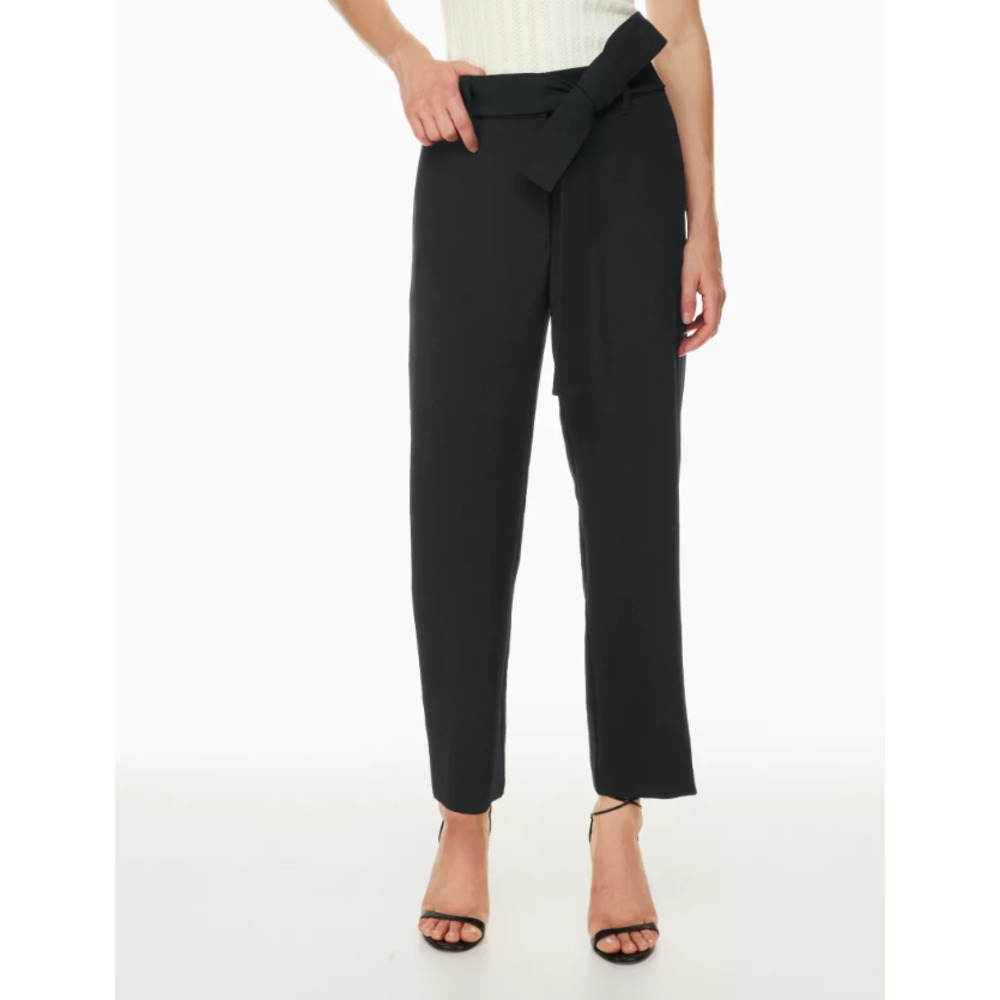 TRIPLE BUNDLE: Aritzia Wilfred Tie-Front Belted Pants Size 6 in 3 Fabrics